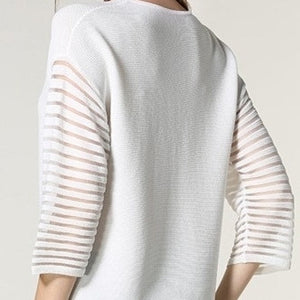 Women's Quarter Sleeve Sweater Top