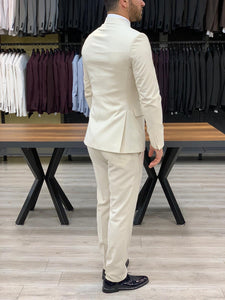 Verona Cream Slim Fit Wool Suit-baagr.myshopify.com-1-BOJONI