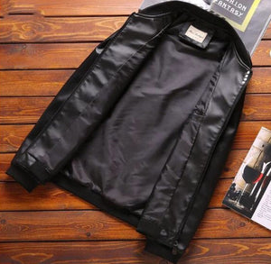 Faux Leather Casual Jacket (2 Colors)-baagr.myshopify.com-Jacket-BOJONI