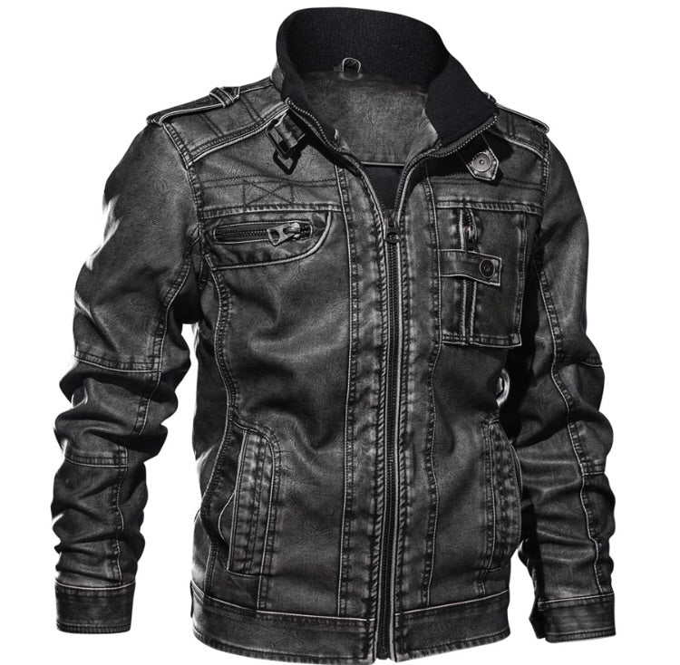 Bomber Faux Leather Jacket (3 Colors)-baagr.myshopify.com-Jacket-BOJONI