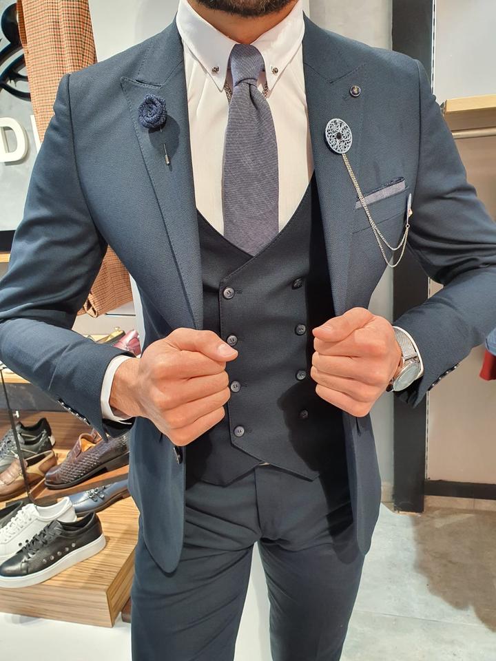 Olympia Dark Blue Slim Fit Suit-baagr.myshopify.com-suit-BOJONI