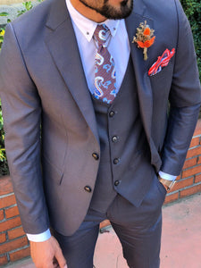 Capot Slim-Fit Suit in Blue-baagr.myshopify.com-suit-BOJONI