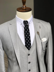 Slim-Fit Suit Vest Gray-baagr.myshopify.com-suit-BOJONI