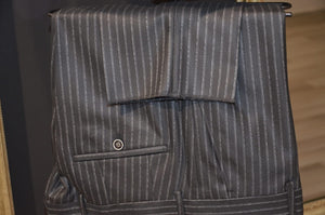 Slim-Fit Striped Double Suit Vest Black-baagr.myshopify.com-suit-BOJONI