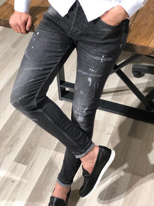Selaff Slim-Fit Ripped Jeans (2 Colors)-baagr.myshopify.com-Pants-BOJONI