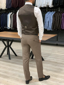 Verona Gray Slim Fit Wool Suit