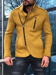 Bernard Wool Yellow Jacket-baagr.myshopify.com-Jacket-BOJONI