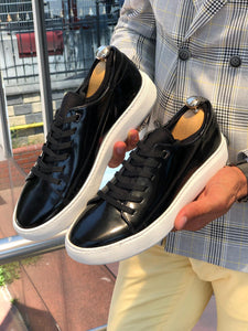 Bald Laced Patent  Shoes Black-baagr.myshopify.com-shoes2-BOJONI