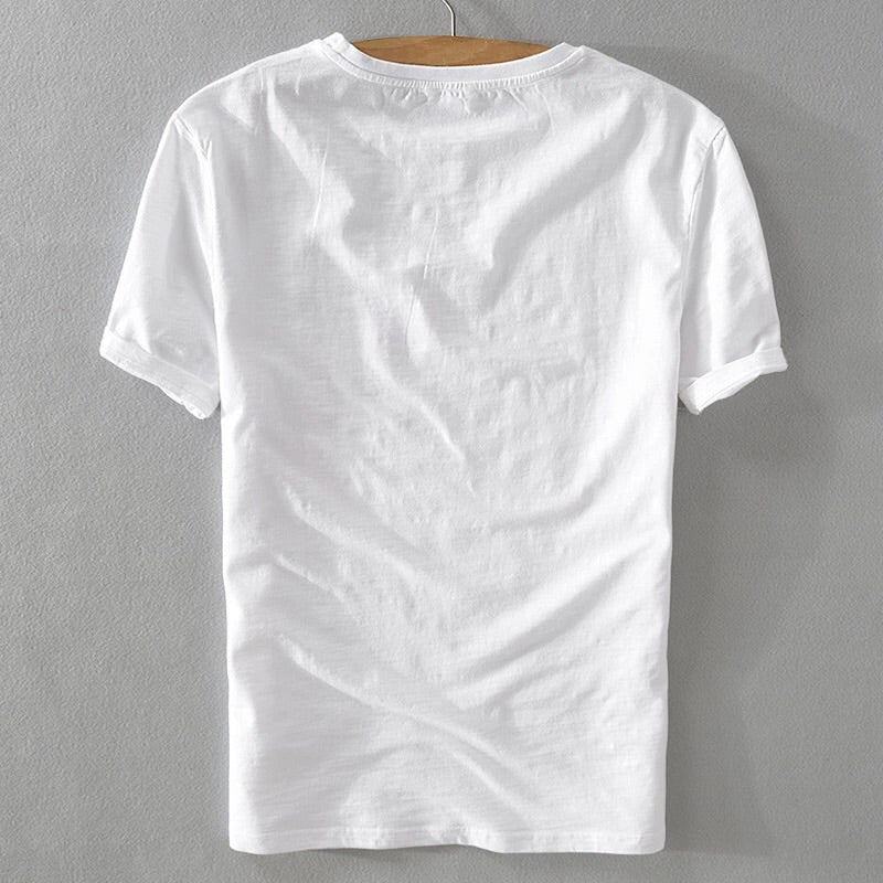 Contemporary Cartoon Linen T-Shirt II-baagr.myshopify.com-T-shirt-BOJONI
