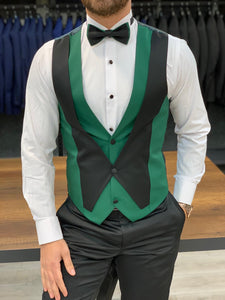 Forenza Royal Slim Fit Green Tuxedo-baagr.myshopify.com-1-BOJONI