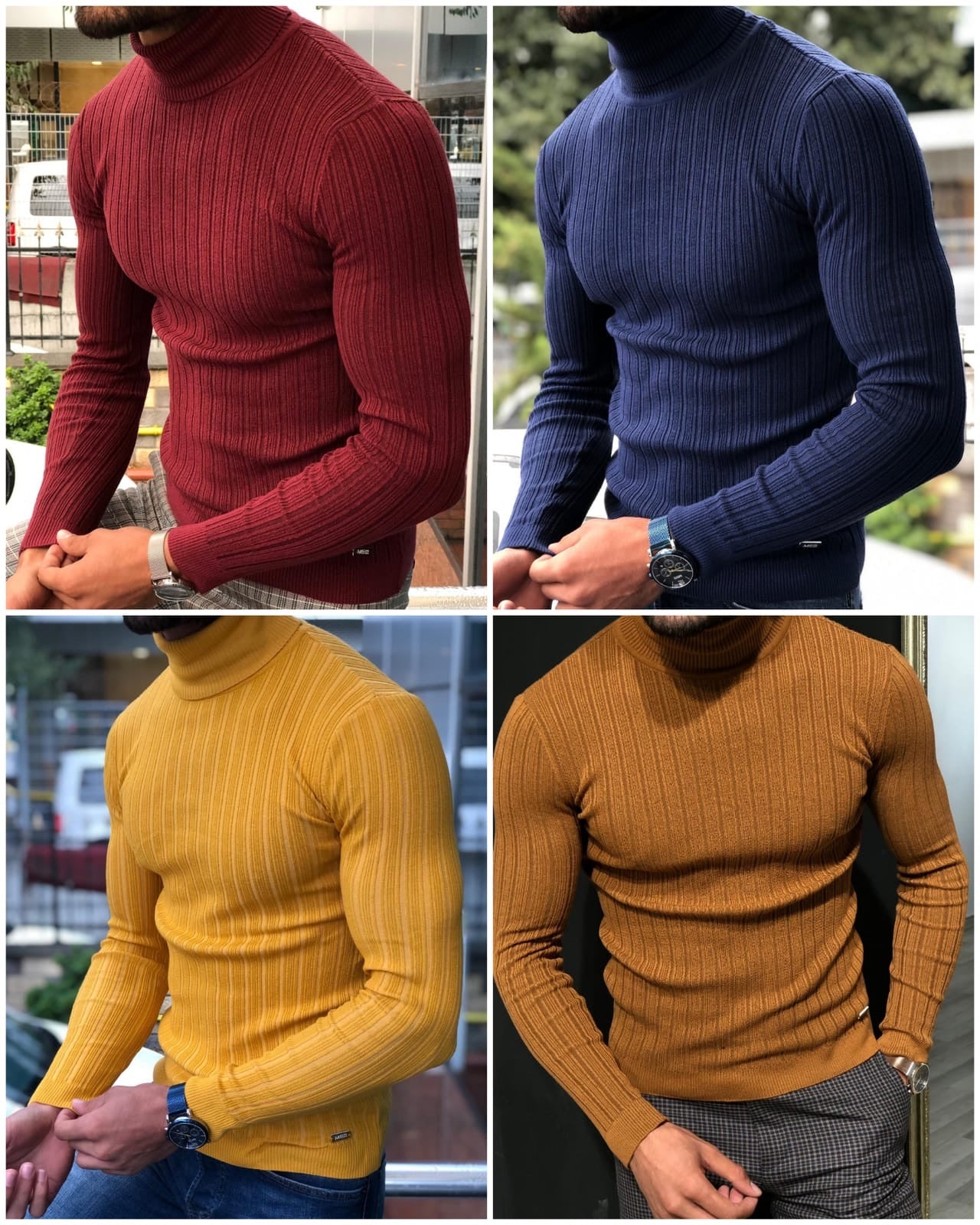 Bojo Eva Slim-Fit Turtleneck Knitwear in 5 Colors-baagr.myshopify.com-sweatshirts-BOJONI