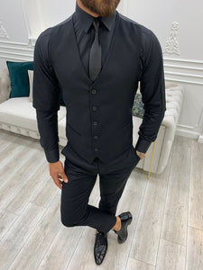 Forenzax Black Slim Fit Suit-baagr.myshopify.com-1-BOJONI