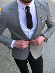 Slim-Fit  Suit Vest Gray-baagr.myshopify.com-suit-BOJONI
