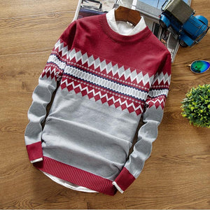 PATTERNED SWEATER (4 colors)