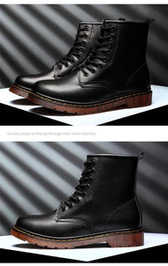 LEATHER HIGH BOOTS (3 colors)