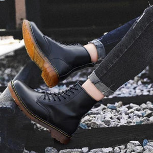 LEATHER HIGH BOOTS (3 colors)