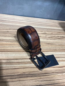 Argeli Brown Buckled Krako Shoes-baagr.myshopify.com-shoes2-brabion