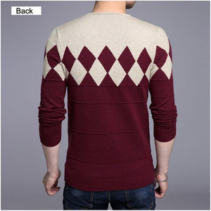 WOOL PATTERN SWEATER (3 colors)