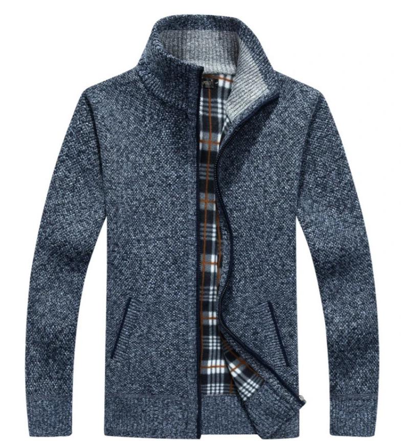 WARM FLEECE CARDIGAN (6 colors)