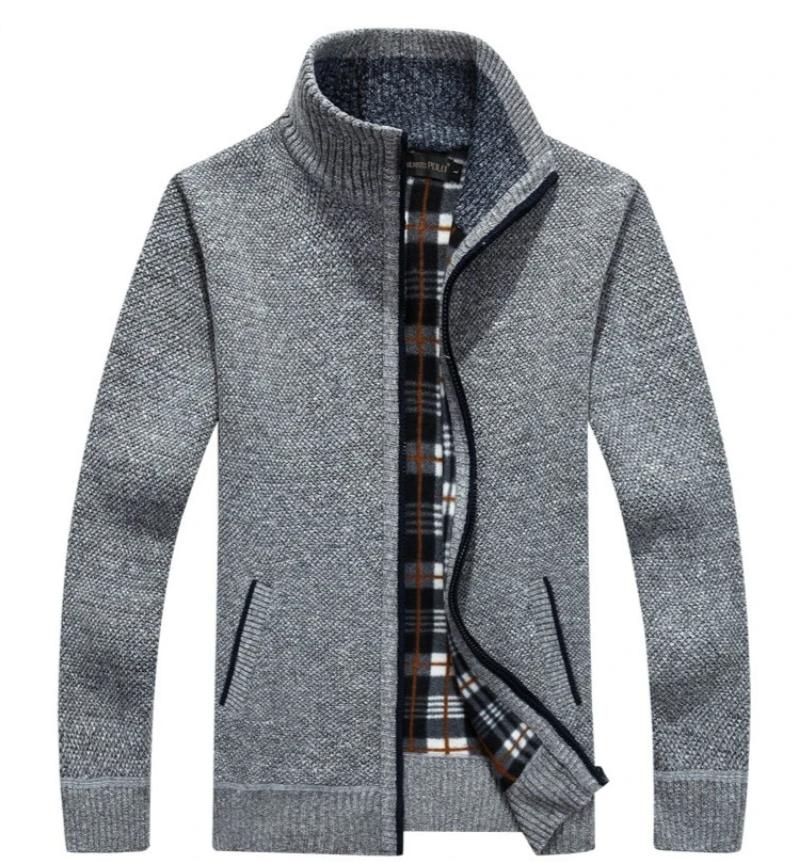 WARM FLEECE CARDIGAN (6 colors)