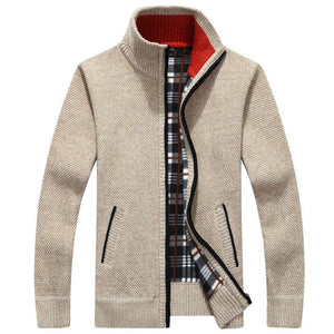 WARM FLEECE CARDIGAN (6 colors)