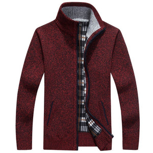 WARM FLEECE CARDIGAN (6 colors)