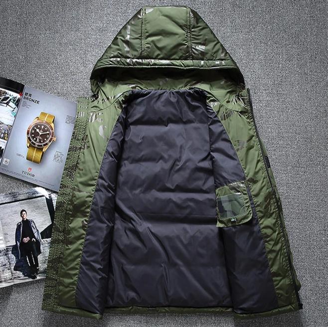CAMOUFLAGE DOWN JACKET (4 colors)