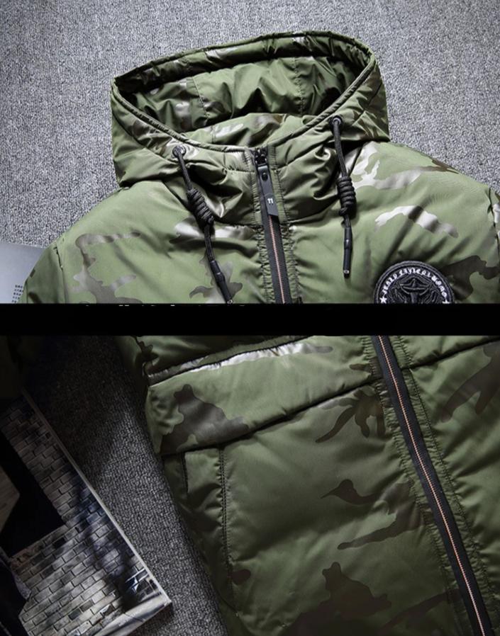 CAMOUFLAGE DOWN JACKET (4 colors)