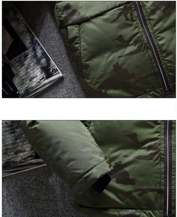 CAMOUFLAGE DOWN JACKET (4 colors)