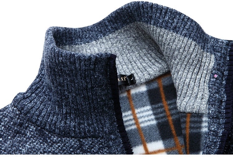 WARM FLEECE CARDIGAN (6 colors)