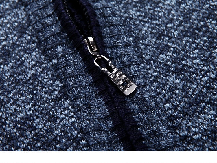 WARM FLEECE CARDIGAN (6 colors)