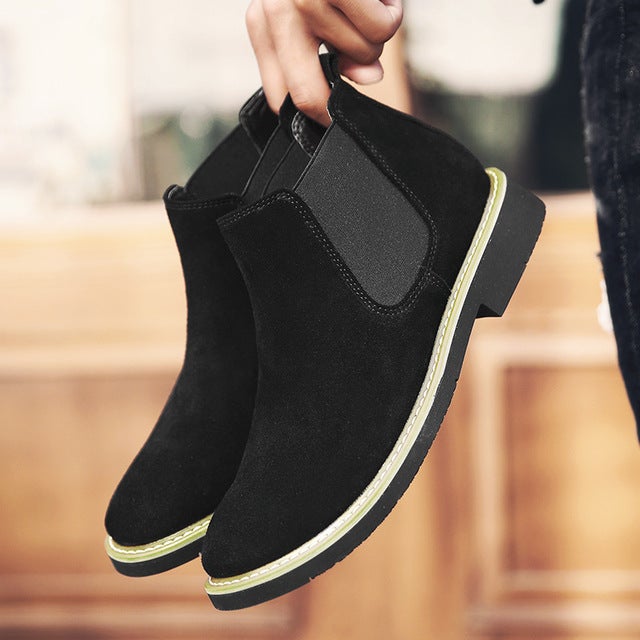 LEATHER CHELSEA BOOTS (4 colors)