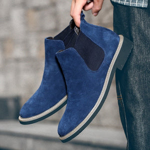 LEATHER CHELSEA BOOTS (4 colors)