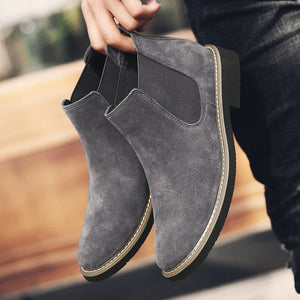 LEATHER CHELSEA BOOTS (4 colors)