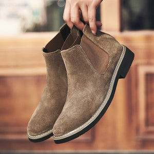 LEATHER CHELSEA BOOTS (4 colors)