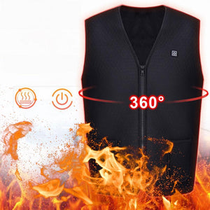 Unisex Smart Heating Winter Vest