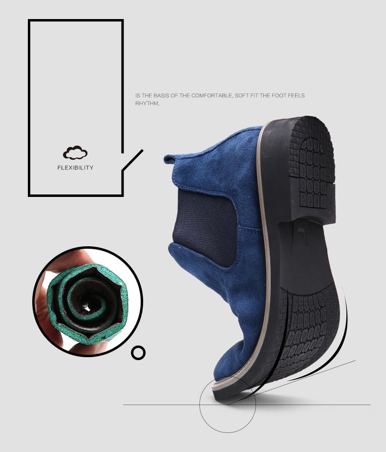 LEATHER CHELSEA BOOTS (4 colors)