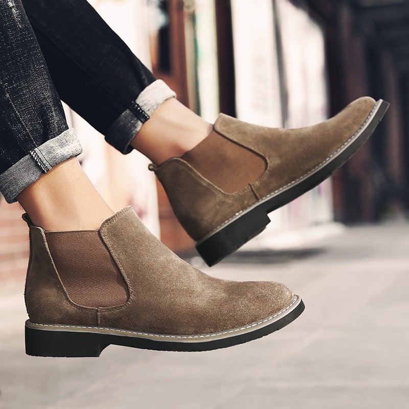 LEATHER CHELSEA BOOTS (4 colors)