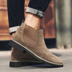 LEATHER CHELSEA BOOTS (4 colors)