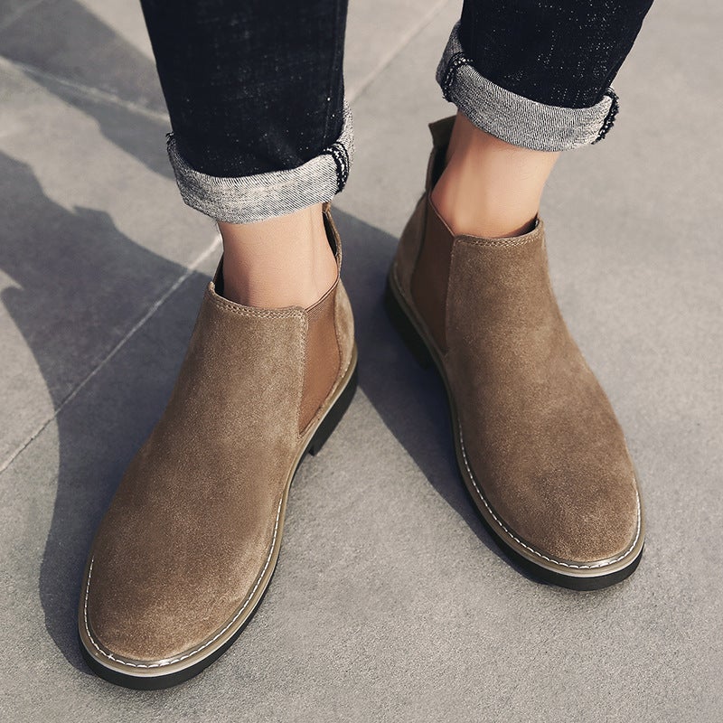 LEATHER CHELSEA BOOTS (4 colors)