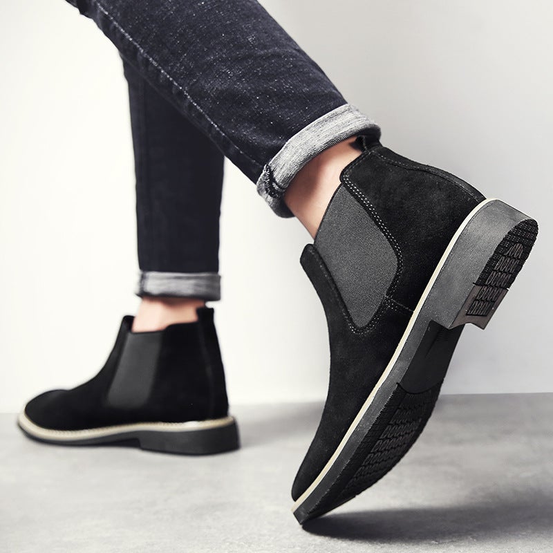 LEATHER CHELSEA BOOTS (4 colors)