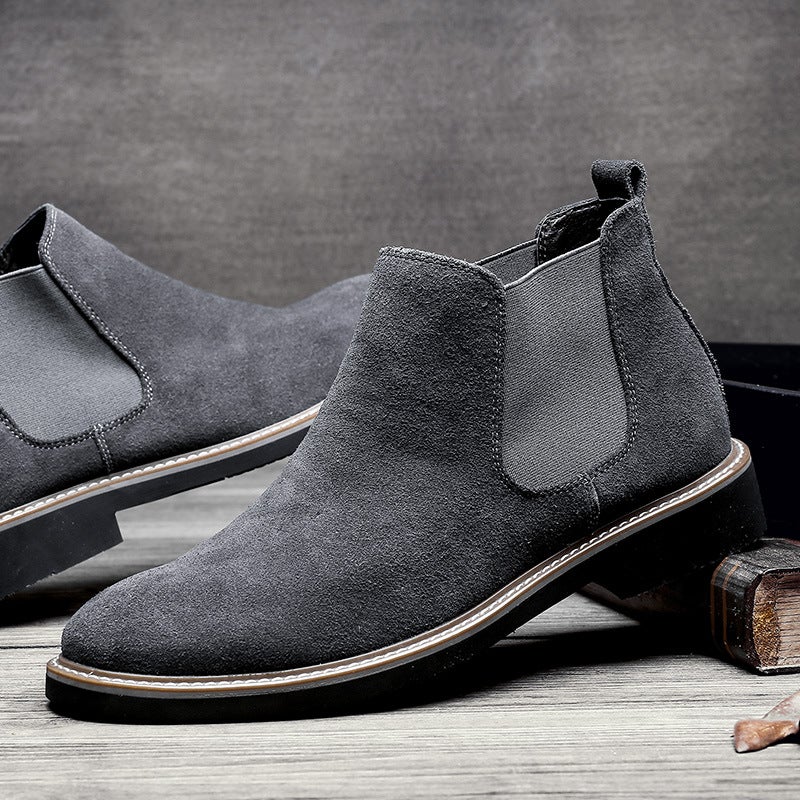 LEATHER CHELSEA BOOTS (4 colors)