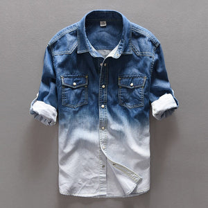 DENIM GRADIENT SHIRT