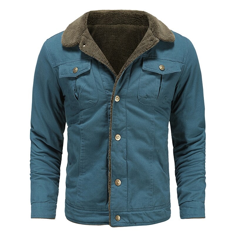 CASUAL FLEECE JACKET (4 colors)