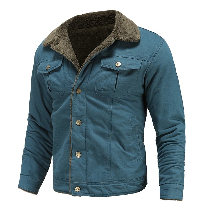 CASUAL FLEECE JACKET (4 colors)