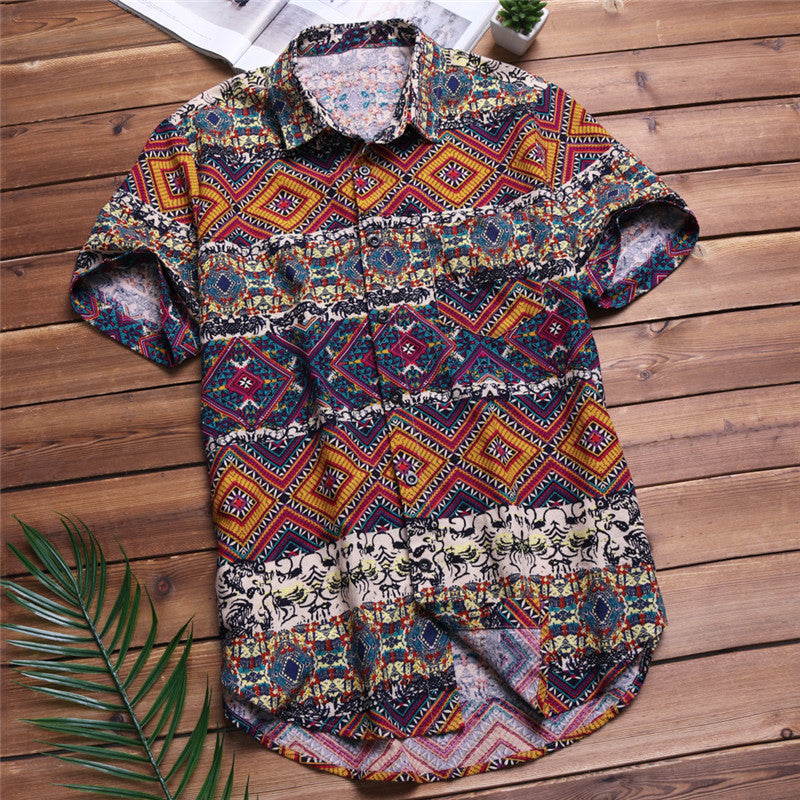 Tropical Summer Shirt (2 Colors)-baagr.myshopify.com-shirt-BOJONI