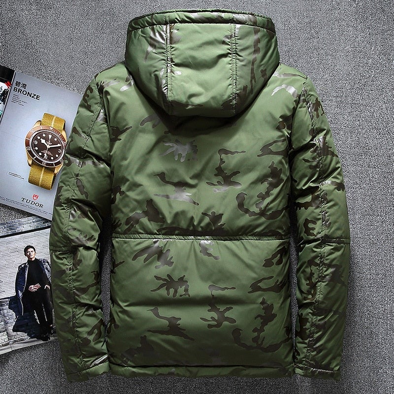 CAMOUFLAGE DOWN JACKET (4 colors)