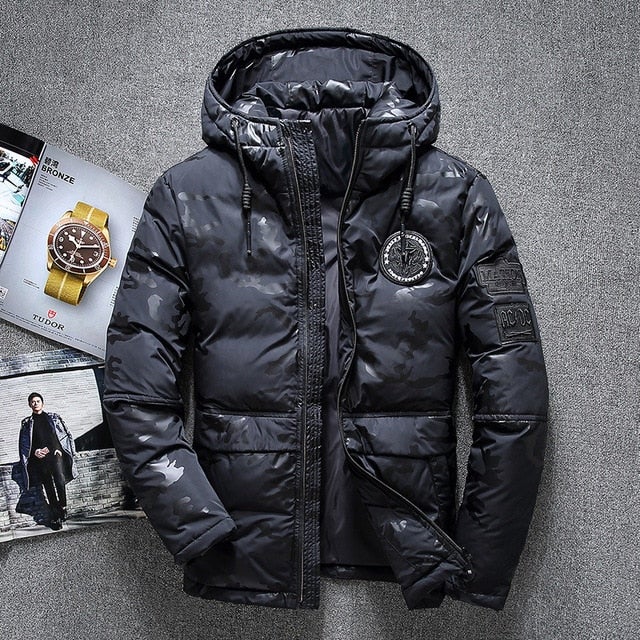 CAMOUFLAGE DOWN JACKET (4 colors)