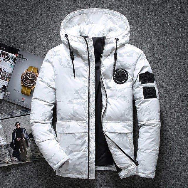 CAMOUFLAGE DOWN JACKET (4 colors)