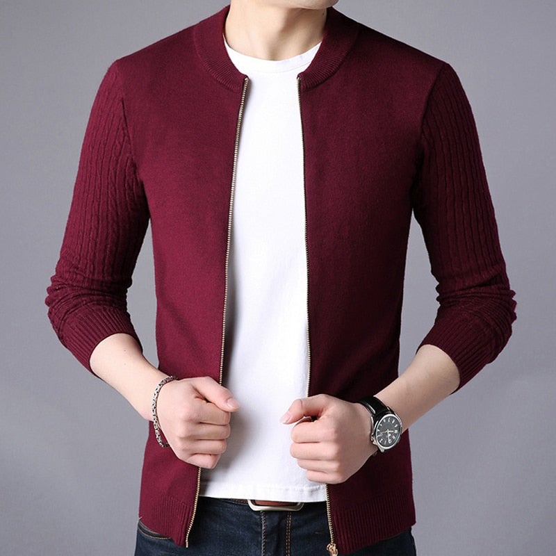 SLIM KNITWEAR CARDIGAN (5 colors)